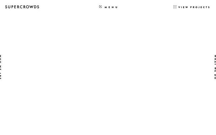 Supercrowds website preview