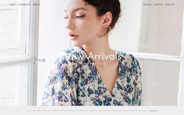 Deilanistore website preview