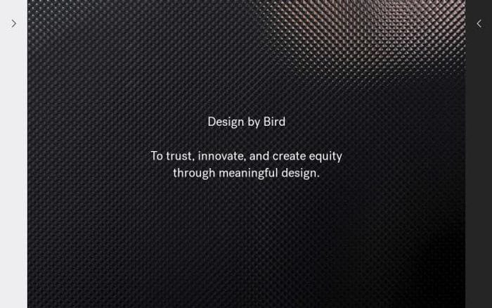 Designbybird website preview