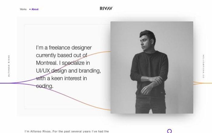 Rivaa website preview