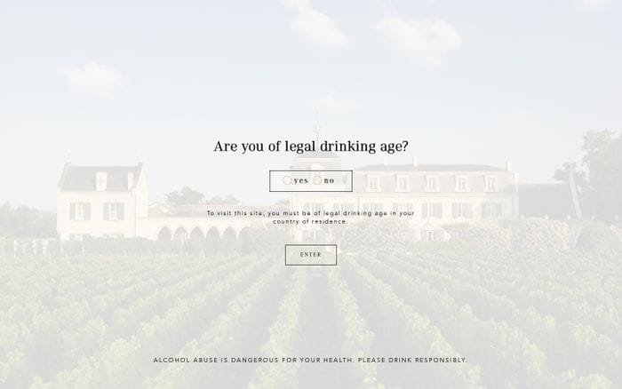 Château La Mission Haut-Brion website preview