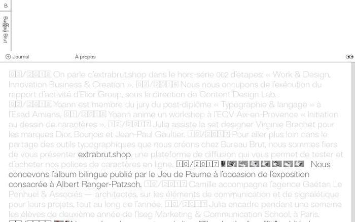 Bureaubrut website preview