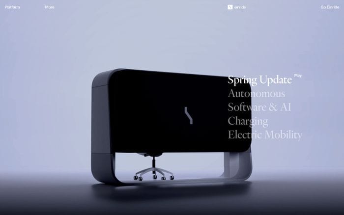 Einride website preview