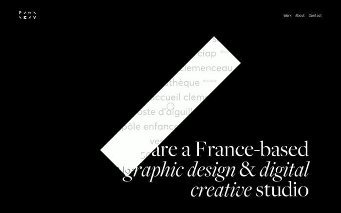 Poignée de main virile website preview