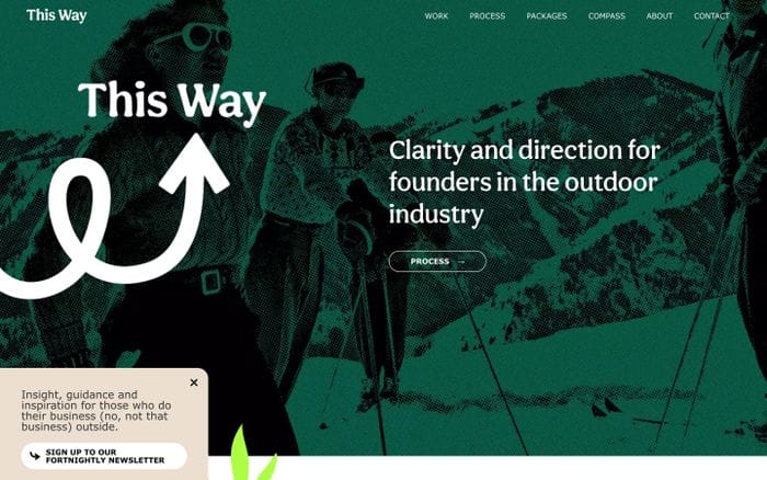 This Way website preview