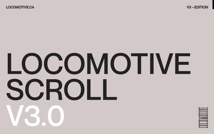 Locomotive Scroll website preview