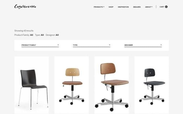 Engelbrechts website preview