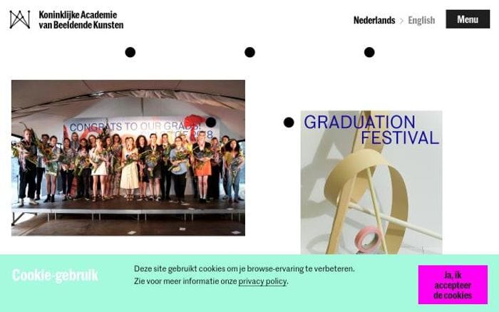 Kabk website preview