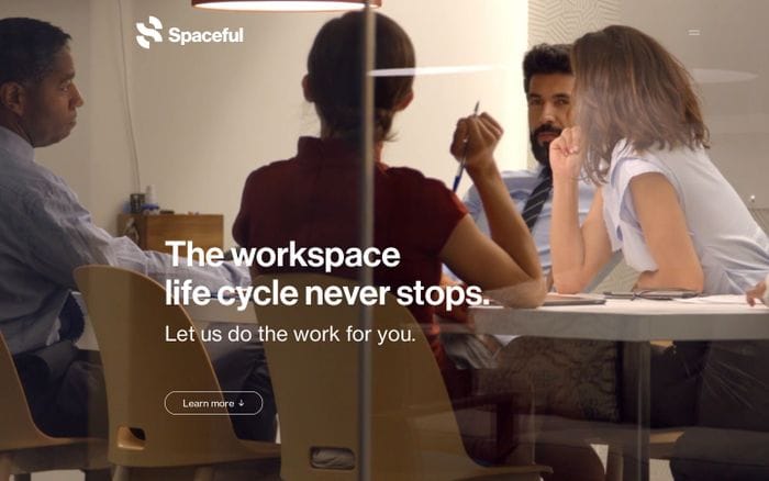 Spaceful  website preview