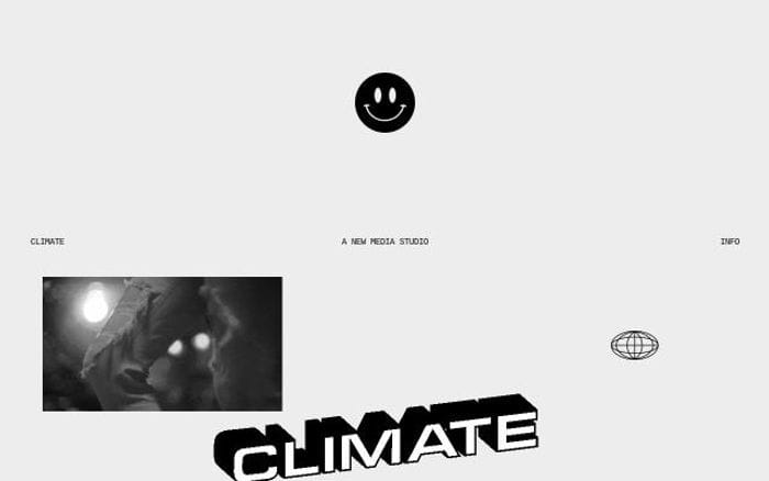 Climate website preview