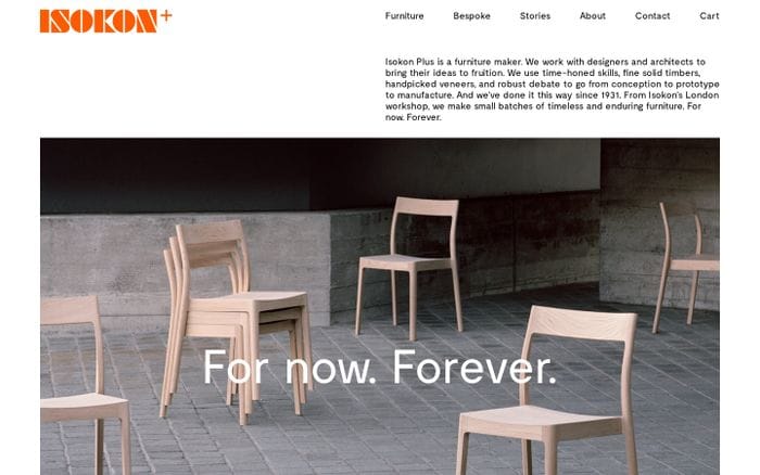 Isokon plus website preview