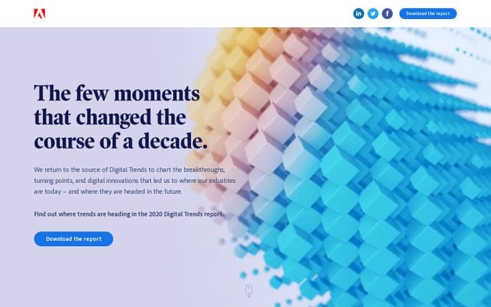 2020 Digital Trends website preview