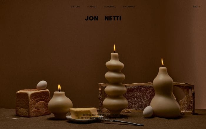 Jon Netti website preview