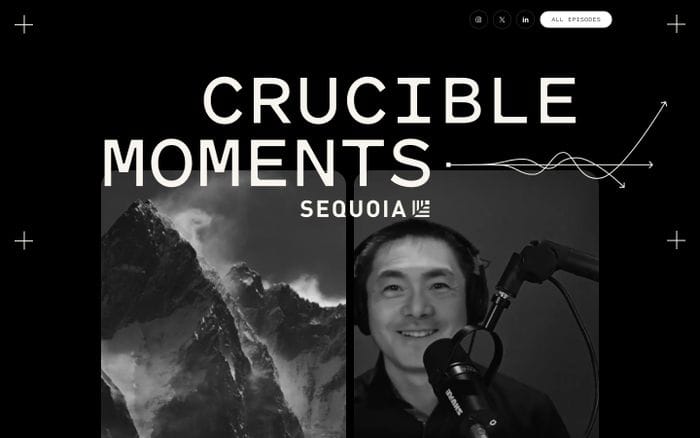 Crucible Moments website preview
