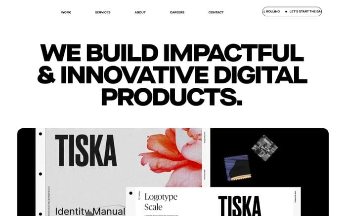 Akeo website preview