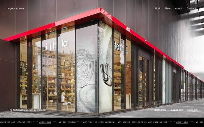 Agencyleroy website preview