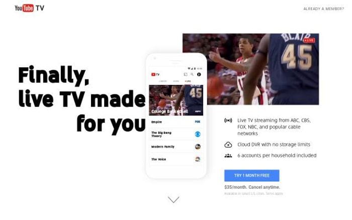 Youtube website preview