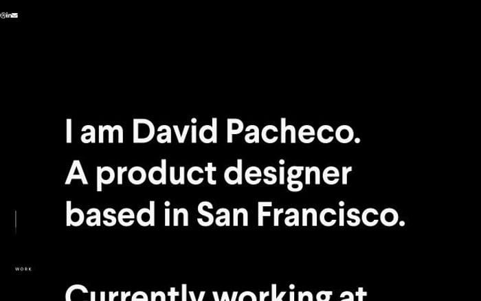 Davidpacheco website preview