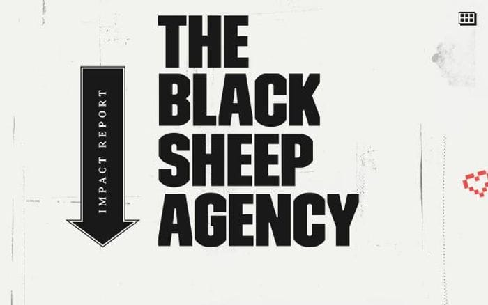 Impactblacksheepagency website preview