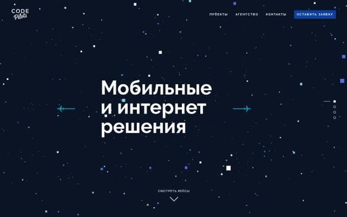 Code-pilots website preview