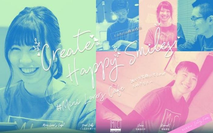 Miniloverscafe website preview