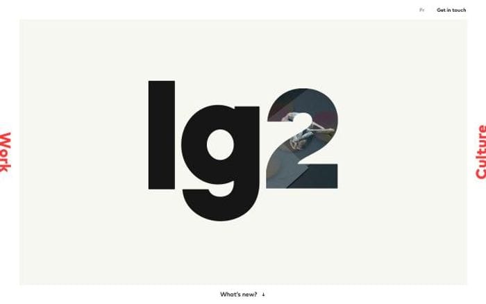 Lg2 website preview