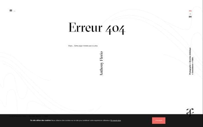 Anthonyflorio website preview