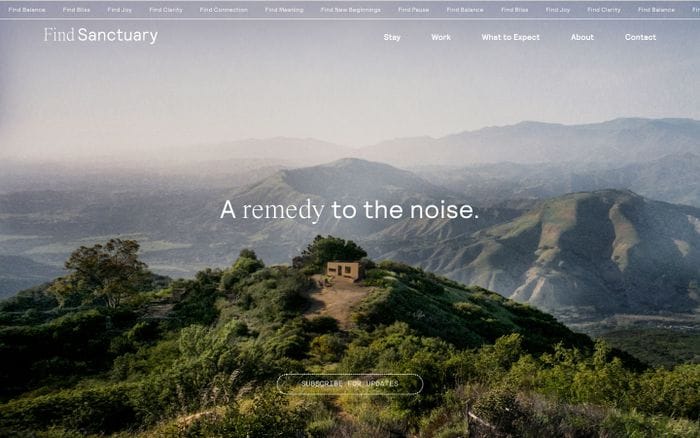 Find Sanctuary website preview