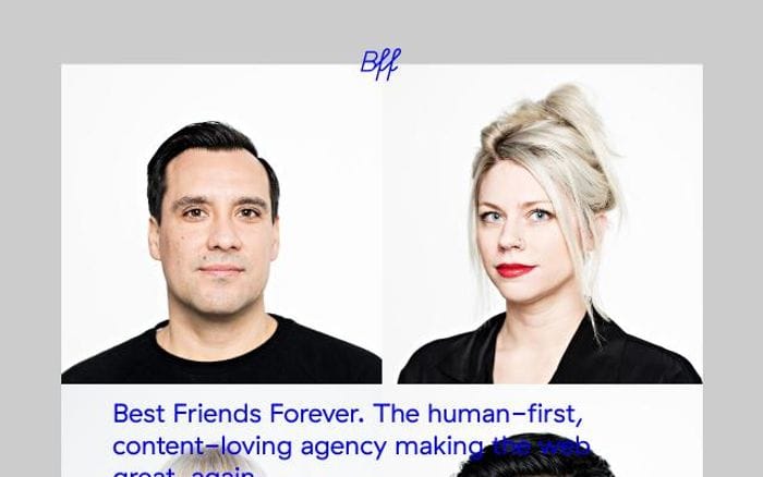 Letsbff website preview