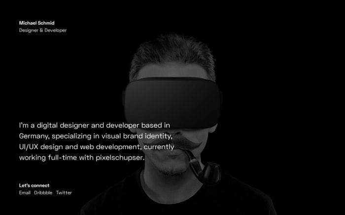 Michael Schmid website preview
