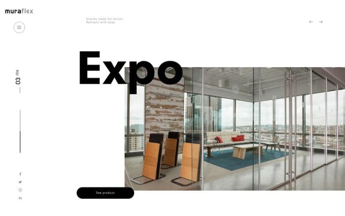 Muraflex website preview