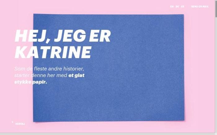 Katrinemehl website preview