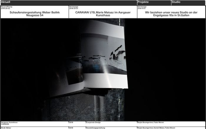 Data-Orbit, Studio für Visuelle Kommunikation website preview