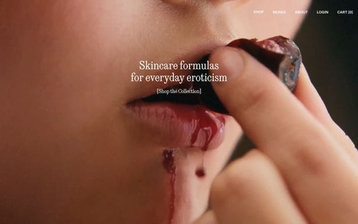 Mienne website preview