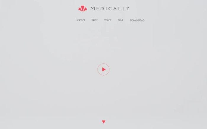 Medically website preview