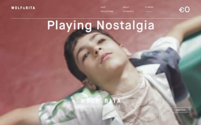 Wolf & Rita website preview