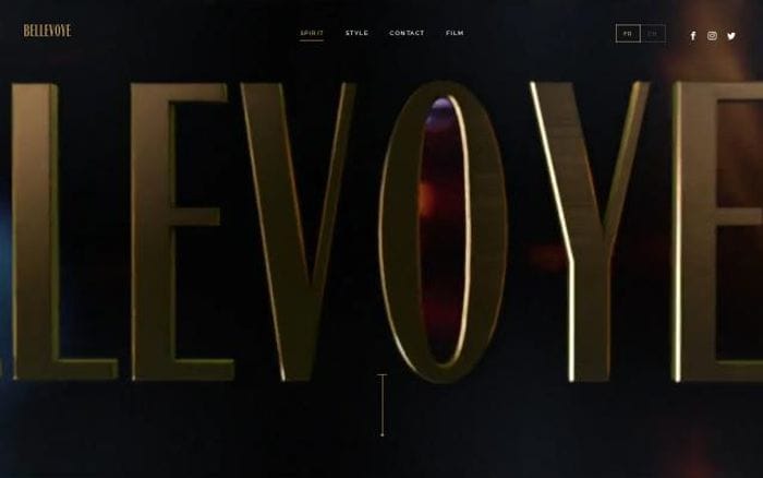 Bellevoye website preview