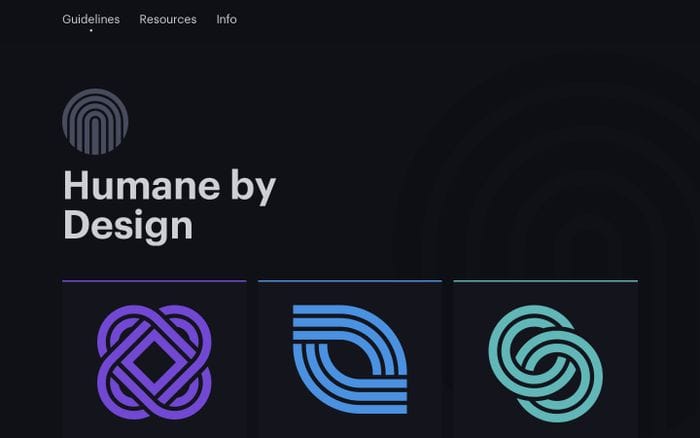 Humane by Design website preview