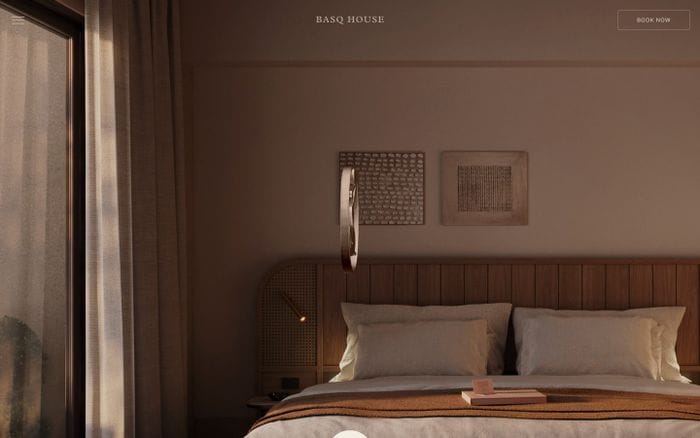 Basq house website preview
