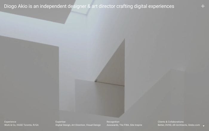 Diogo Akio website preview