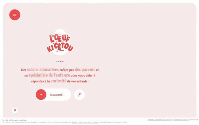 Oeufkicetou website preview