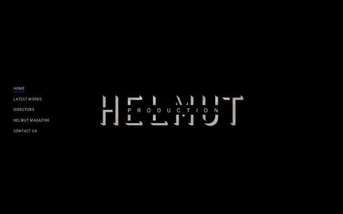 Helmutproduction website preview