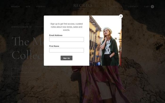Recreosanmiguel website preview