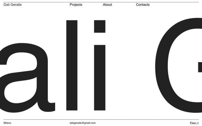 Daligeralle website preview