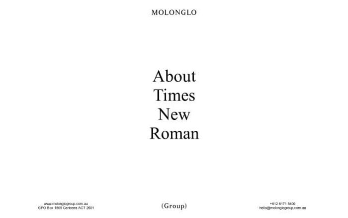 Molonglogroup website preview