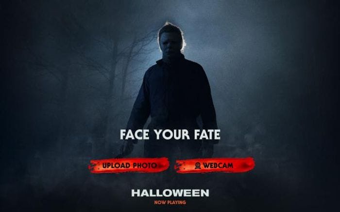 Halloweenmovie website preview