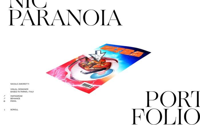 Nicolo Amoretti website preview