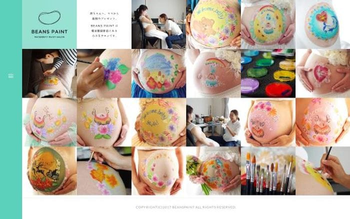 Beanspaint website preview