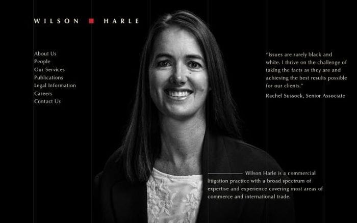 Wilsonharle website preview