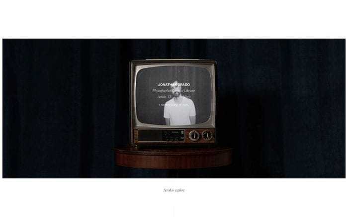 Jonathan Grado website preview